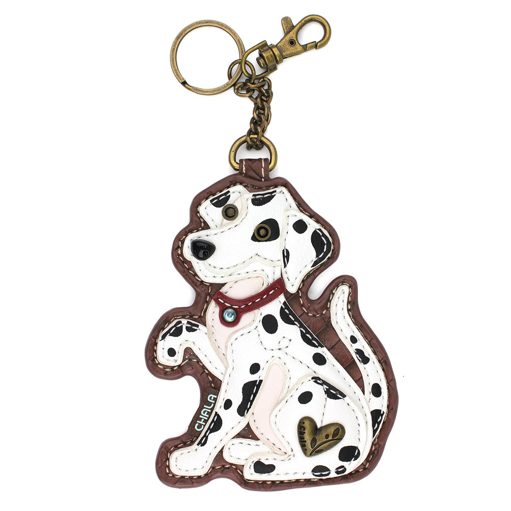 Dalmatian Coin Purse and Key Chain by Chala
