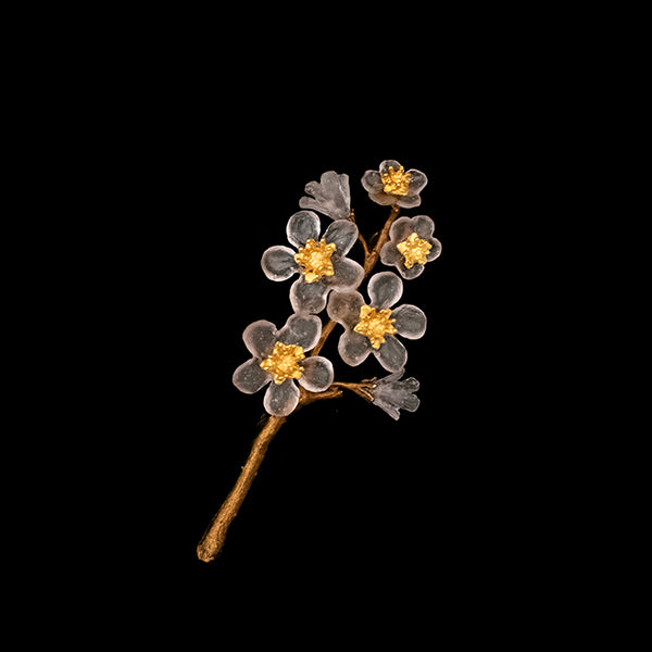 Cherry Blossom Brooch by Michael Michaud