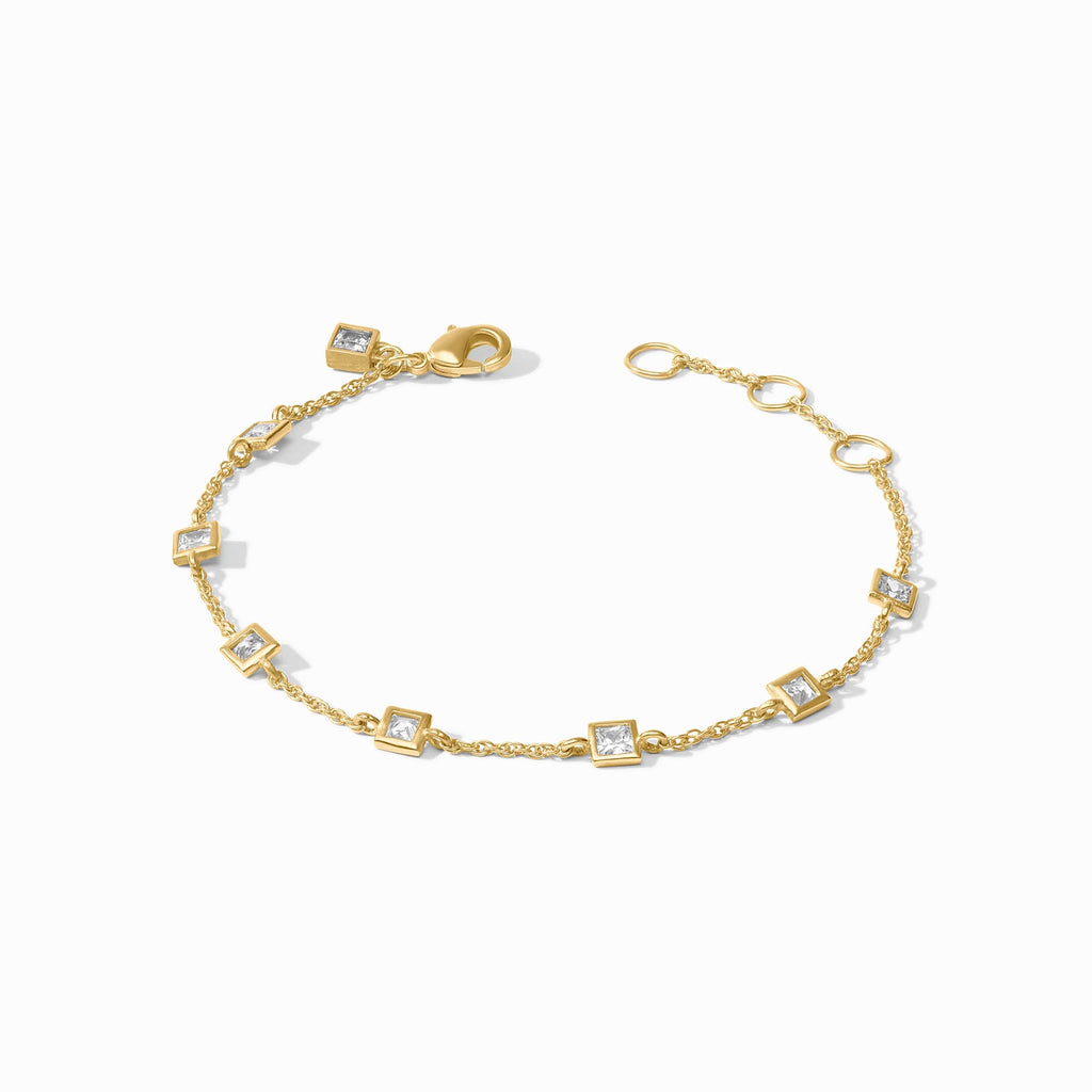 Jolie Delicate Bracelet in Cubic Zirconia by Julie Vos