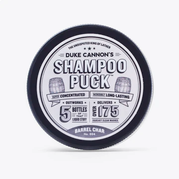 BARREL CHAR NO. 004 SHAMPOO PUCK BY DUKE CANNON