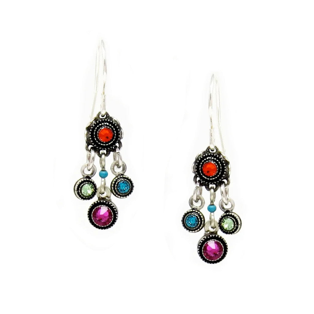 Multi Color Bubbly Collection Earrings by Firefly Jewelry