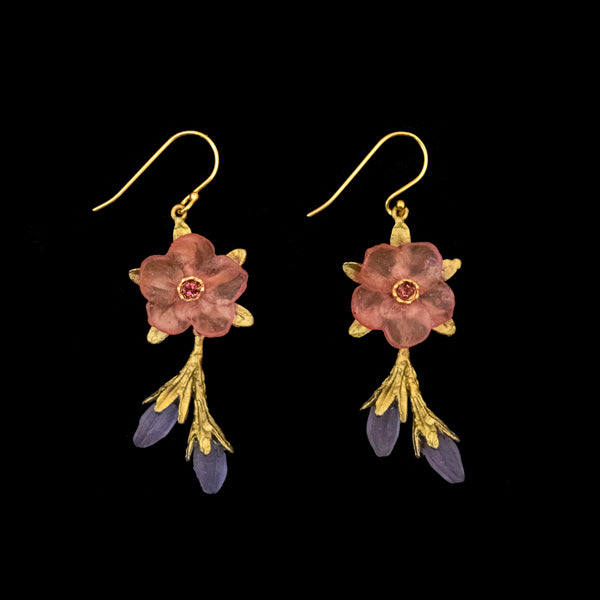 French Bouquet Wire Earrings by Michael Michaud