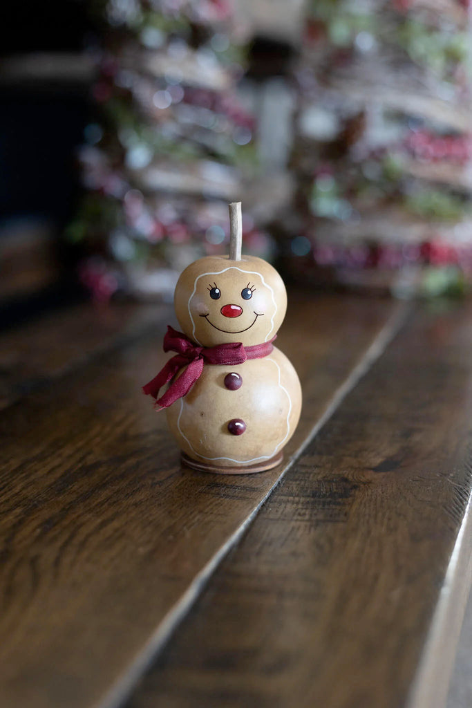 Gingerbread Girl Anne Gourd Tiny