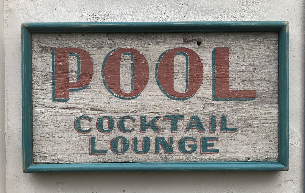 Pool Cocktail Lounge Americana Art