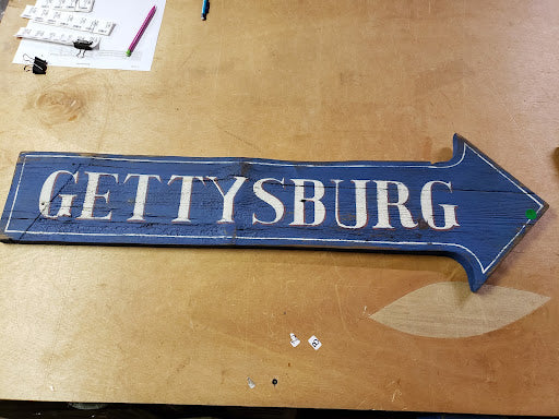 Gettysburg Arrow (120) Americana Art