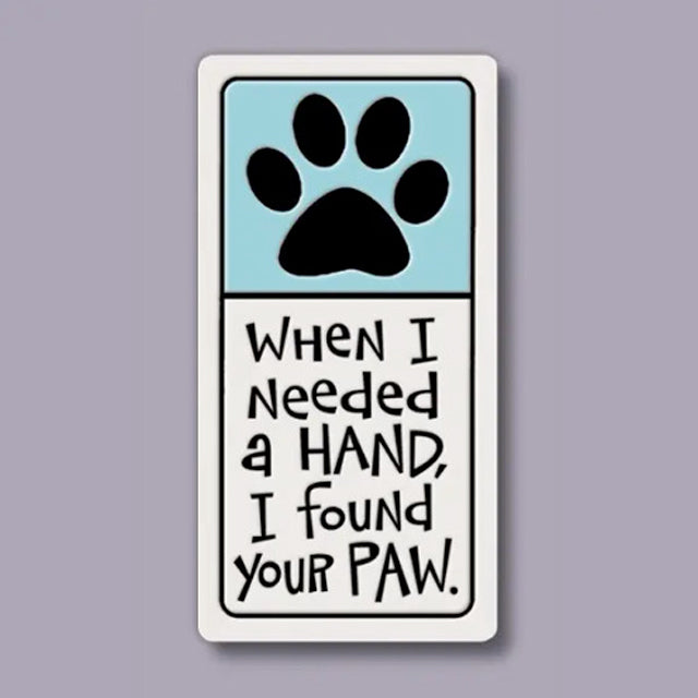 Found Your Paw Ceramic Magnet