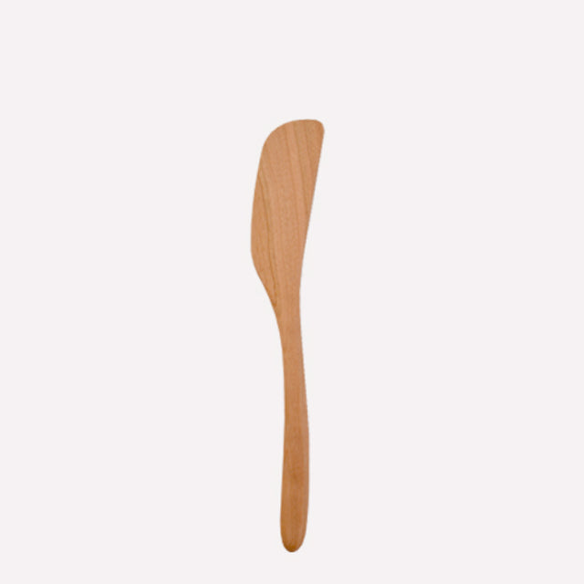 Cherry Wood Peanut Butter Spreader 8"