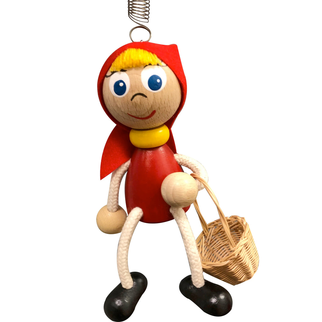 Little Red Riding Hood Hand Crafted Wooden Jumpie