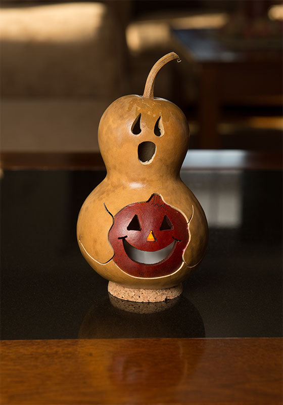 Spooky Boo Miniature Gourd