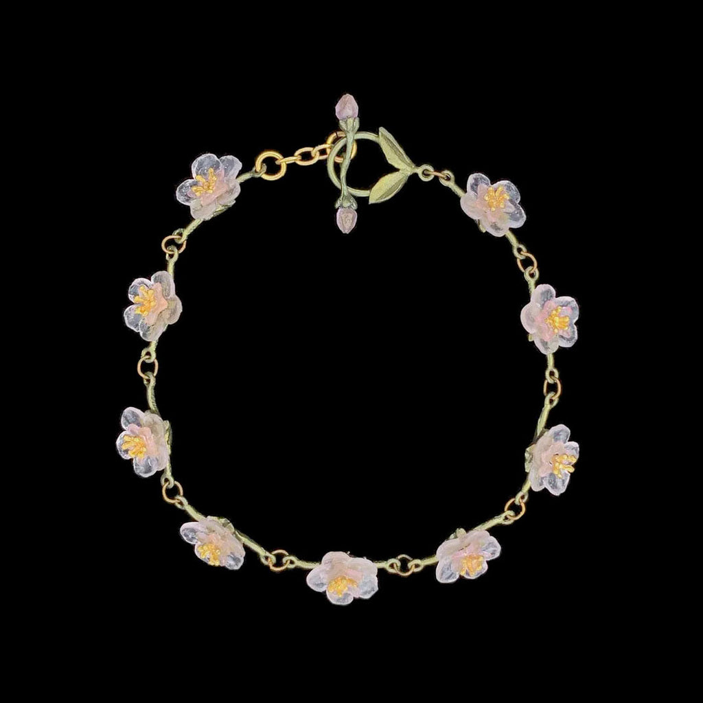 Peach Blossom Bracelet by Michael Michaud