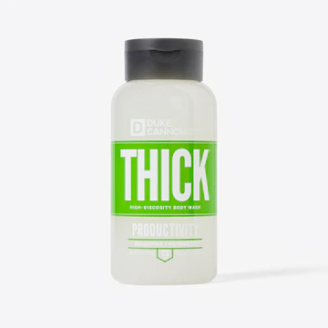 PRODUCTIVITY THICK HIGH-VISCOSITY BODY WASH BY DUKE CANNON