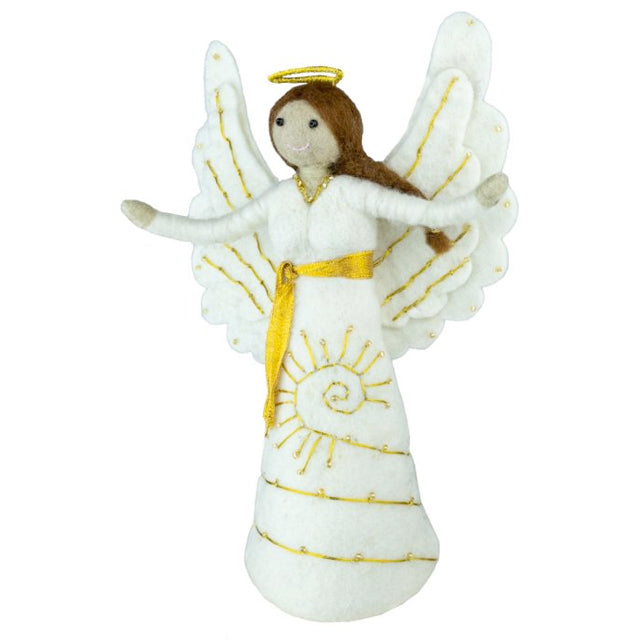 Angel Tree Topper Wool Ornament