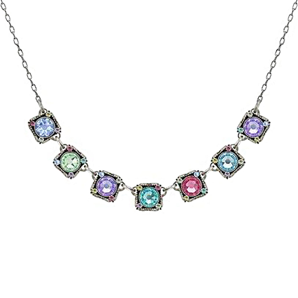 Soft Rainbow Necklace by Firefly Jewelry