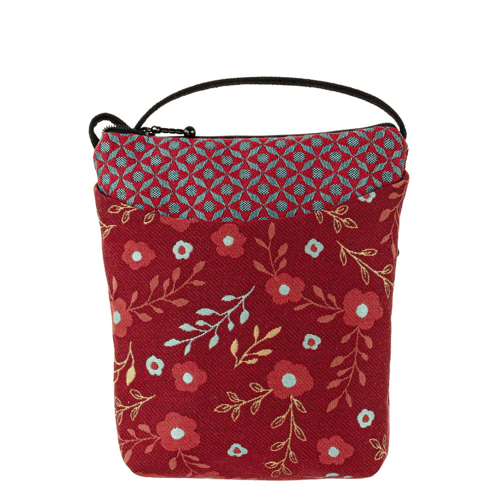 Maruca Busy Bee Handbag in Floral Red