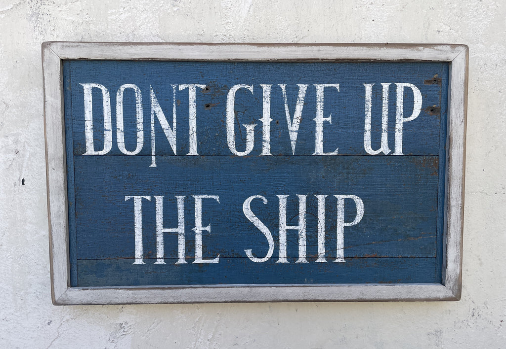 Don't Give Up The Ship Americana Art