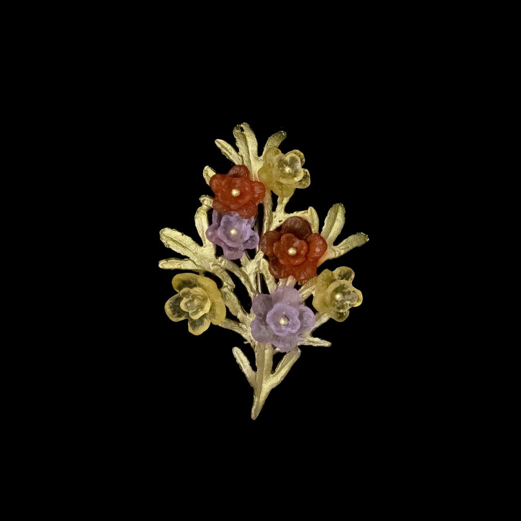 Mums Brooch by Michael Michaud