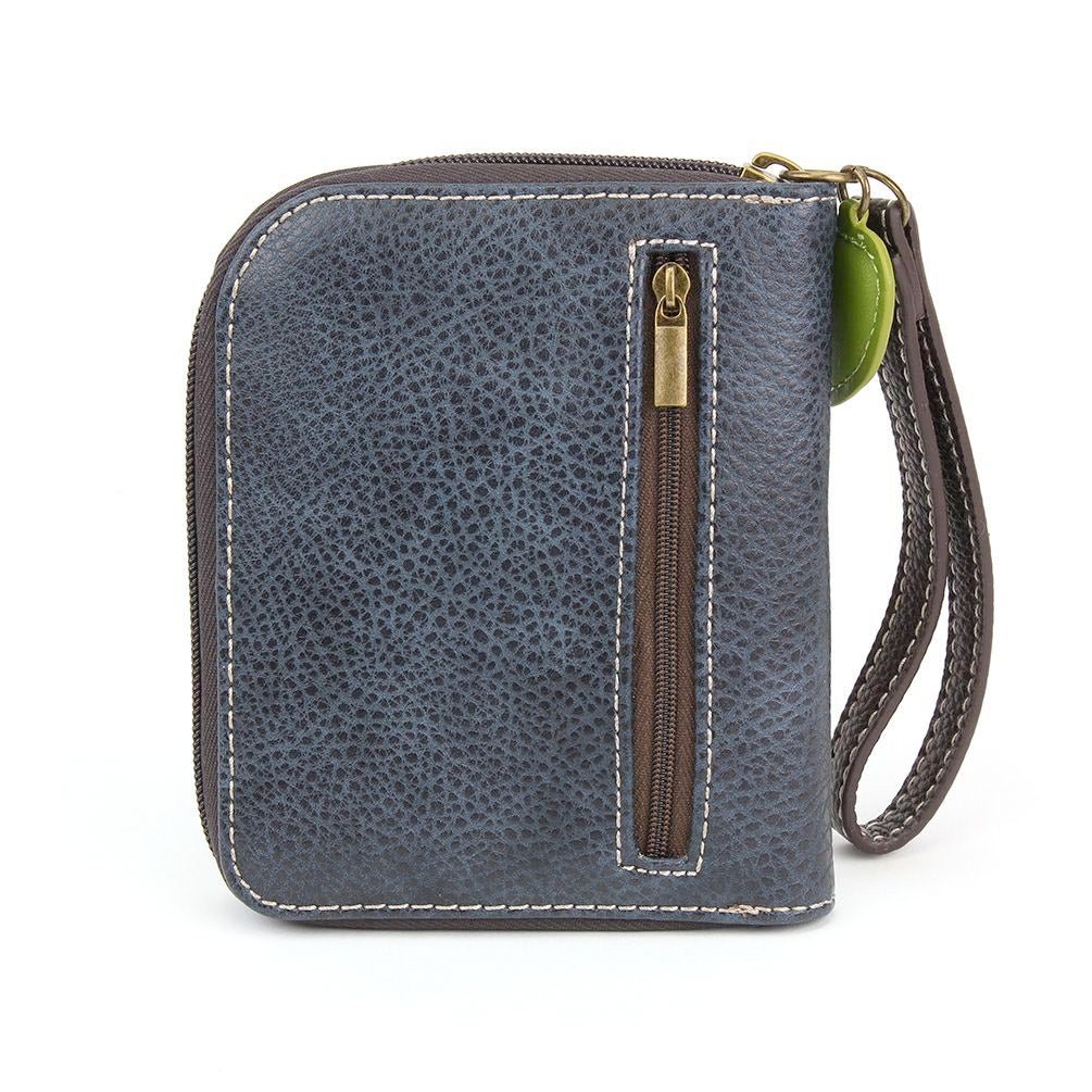 Cardinal Zip-Around Wallet in Navy