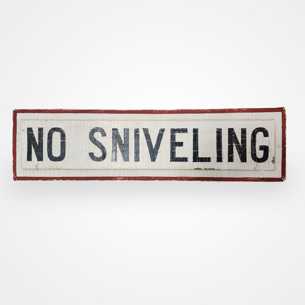 No Sniveling Americana Art