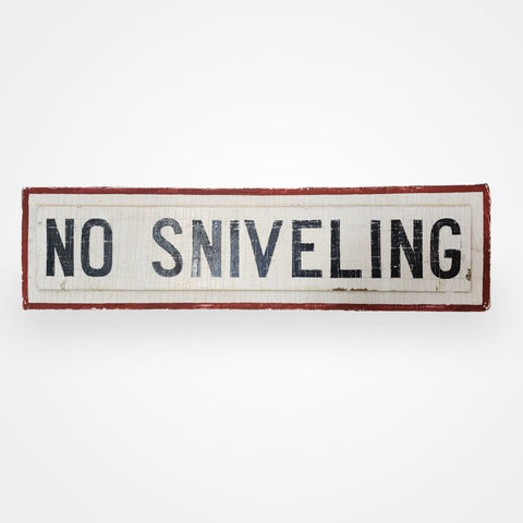 No Sniveling Americana Art