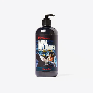 NAVAL DIPLOMACY LIQIUD HAND SOAP BY DUKE CANNON