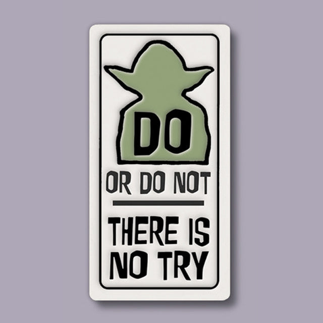 Do or Do Not Ceramic Magnet
