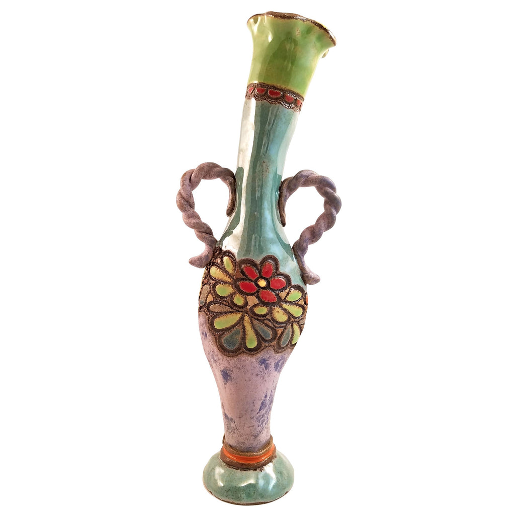 Nicole Ceramic Vase by Laurie Pollpeter