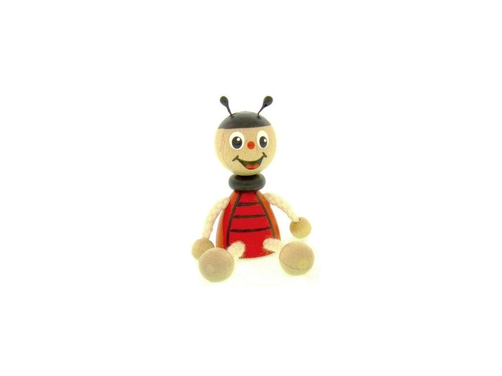 Ladybird Handcrafted Wooden Jumpie