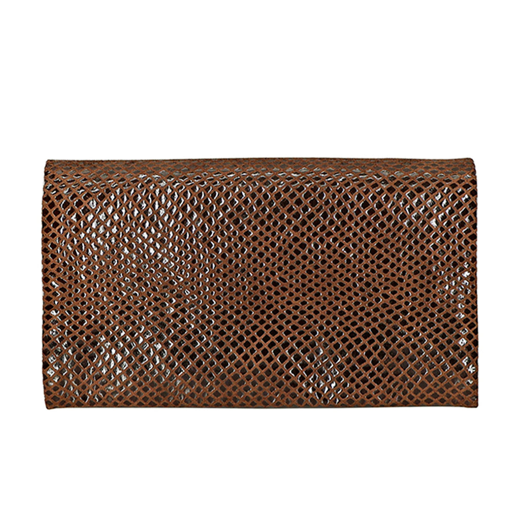 Gio Leather Wallet in Brown