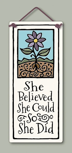 She Believed Ceramic Tile