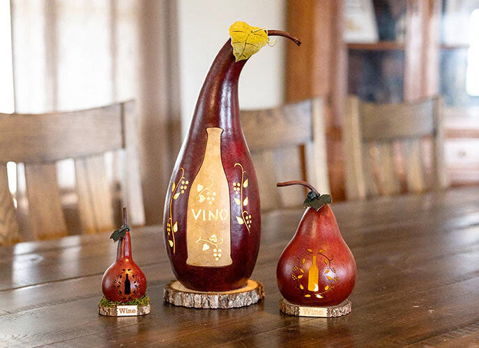 In Vino Veritas and Lantern Gourds - Available in Multiple Sizes