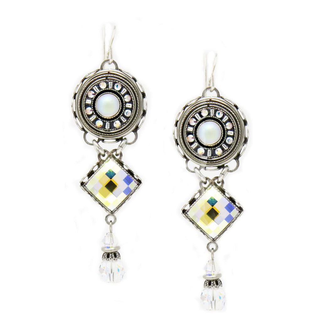 Snow La Dolce Vita 3 Tier Earrings by Firefly Jewlery