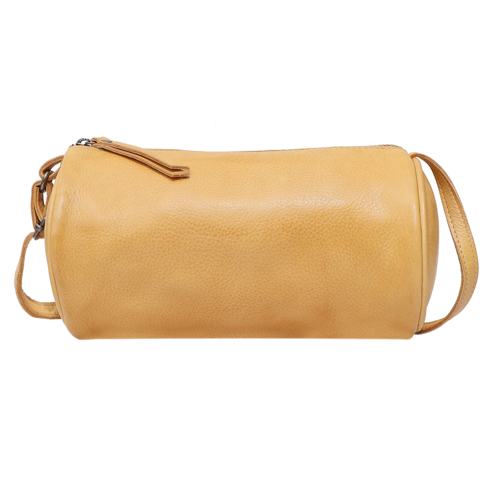 Twyla Leather Crossbody in Camel