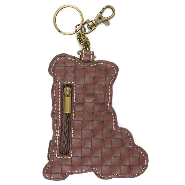 Border Collie Coin Purse and Key Chain