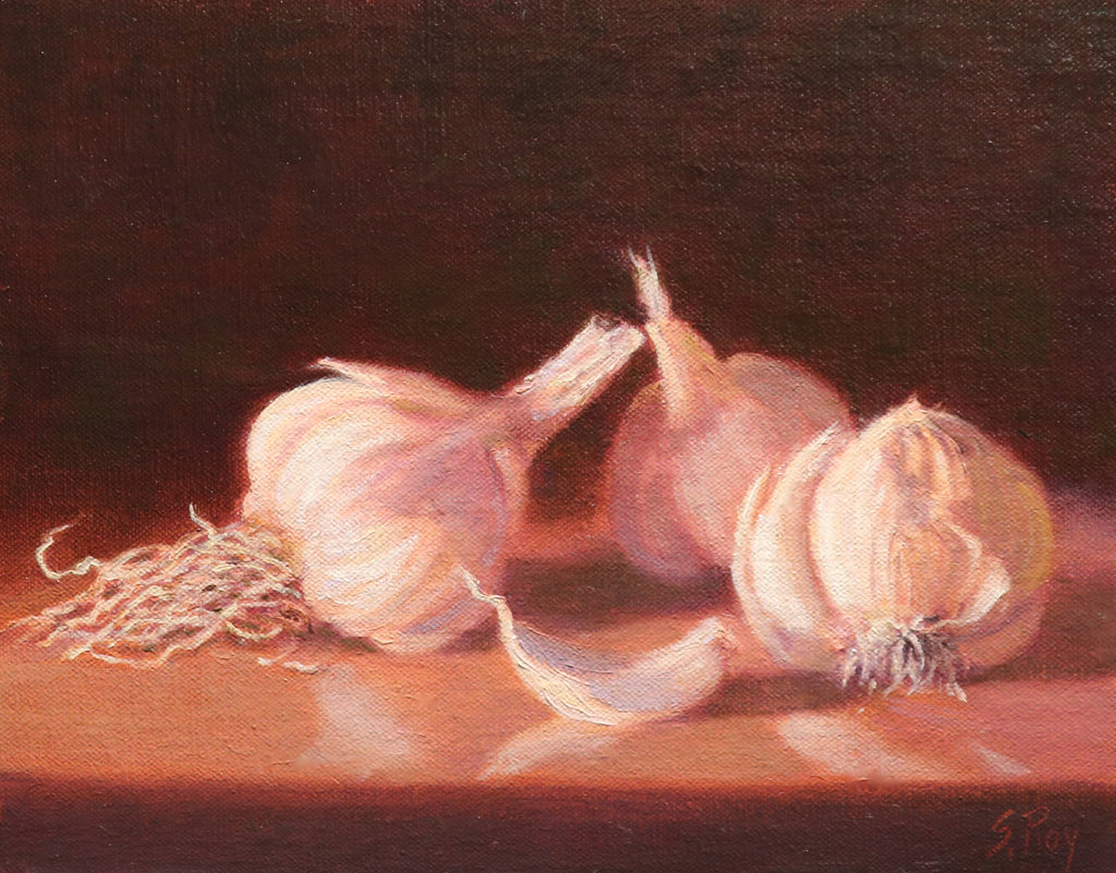 Garlic by Simonne Roy