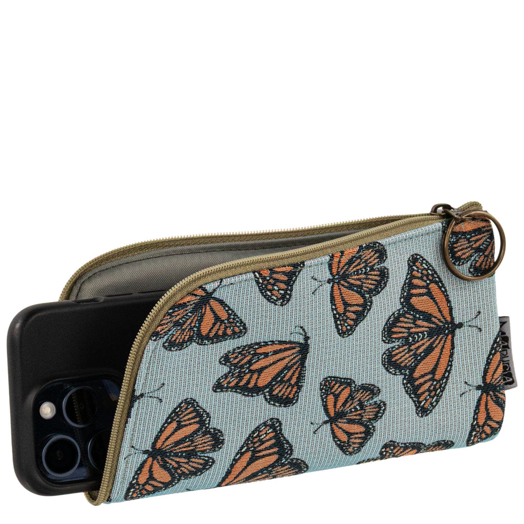 Maruca Zip Pouch in Monarch Sky