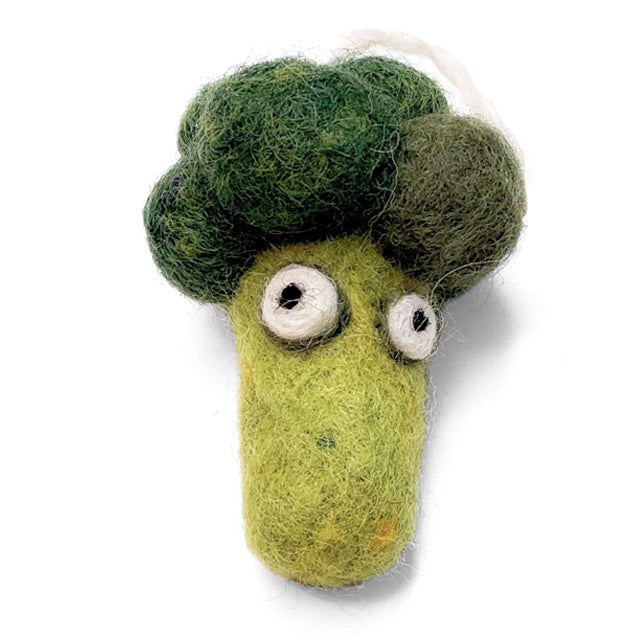 Broccoli Woolie Ornament