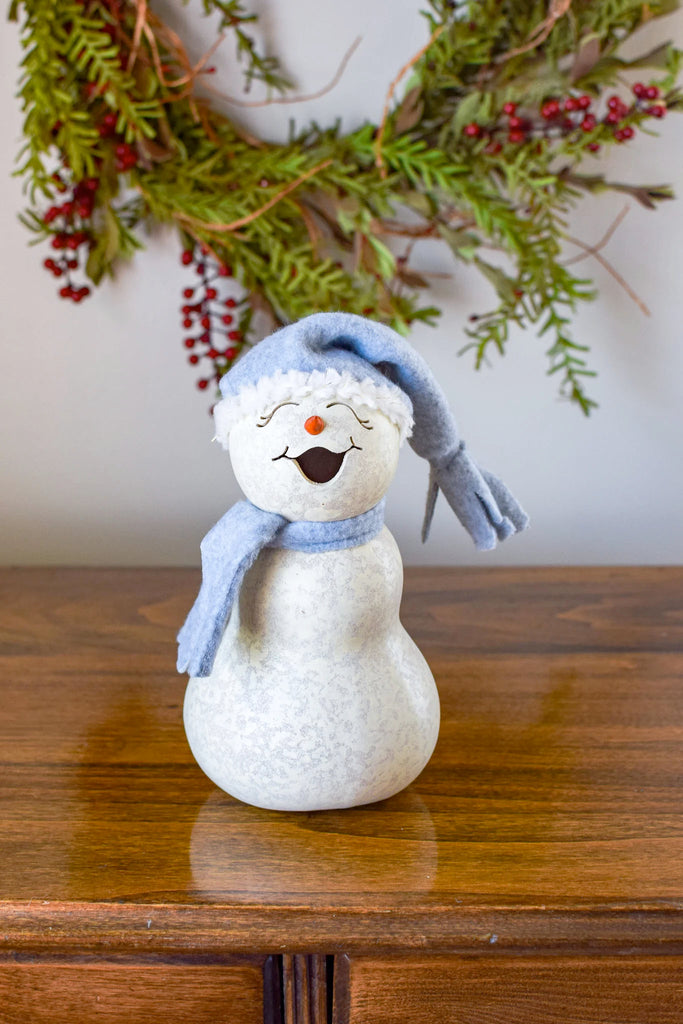 Mrs. Frost Snowman Gourd