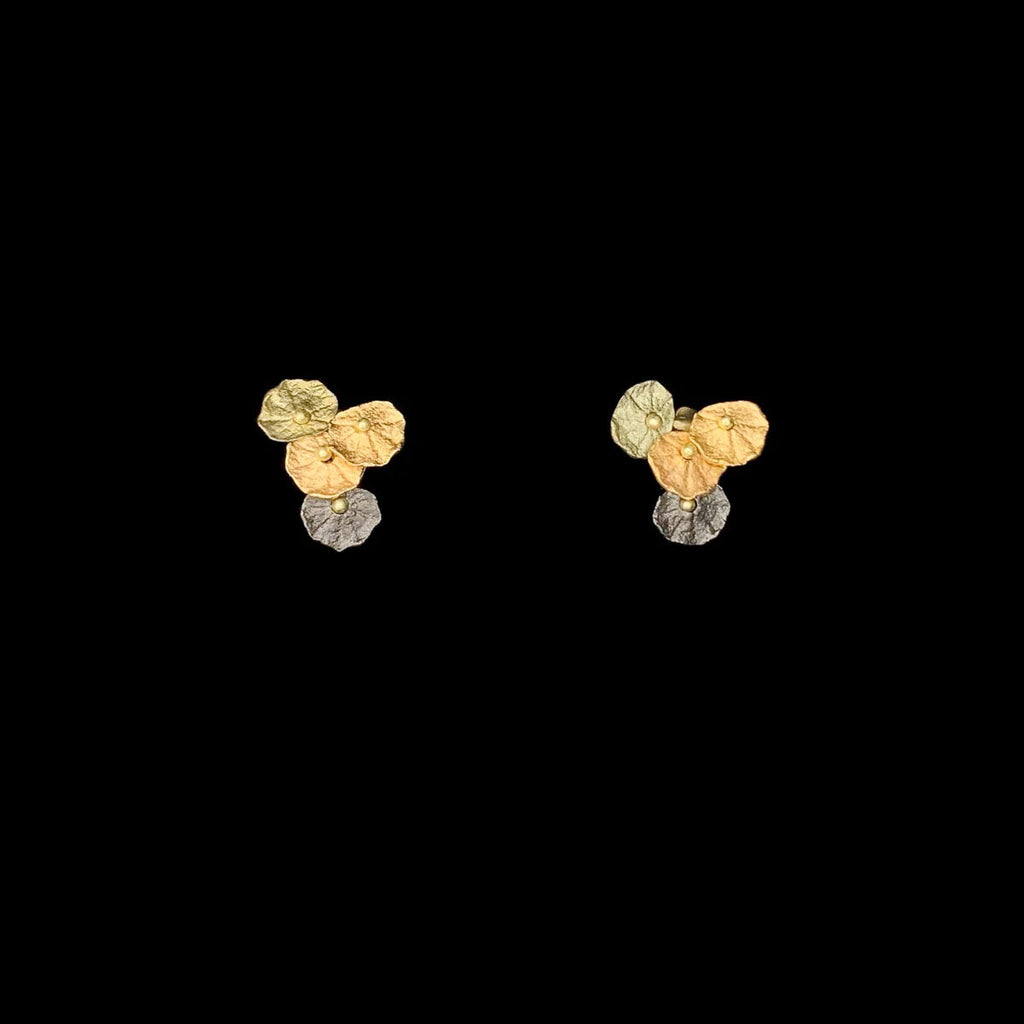 Nasturtium Post Earrings by Michael Michaud