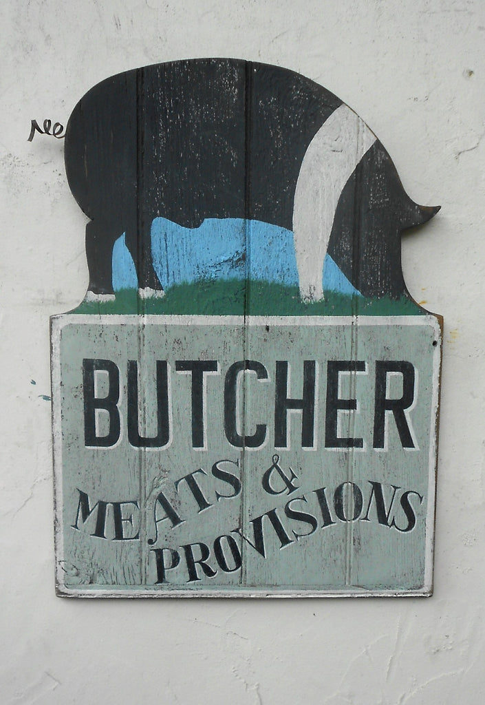 Butcher, Meats and Provisions Americana Art