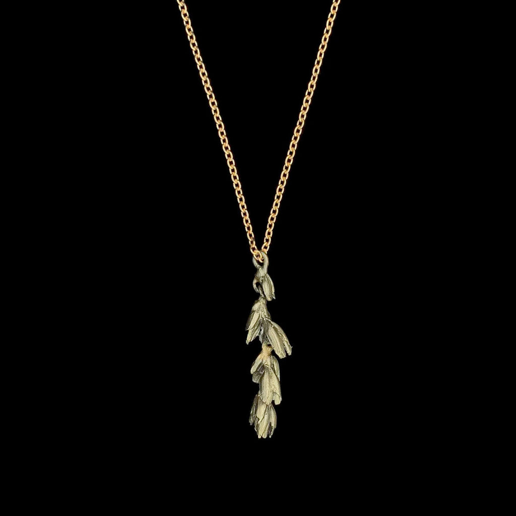 Wheat 16" Adjustble Pendant Necklace by Michael Michaud