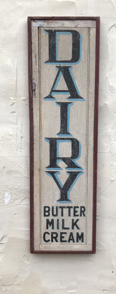 Dairy Butter Milk Cream (Vertical) Americana Art