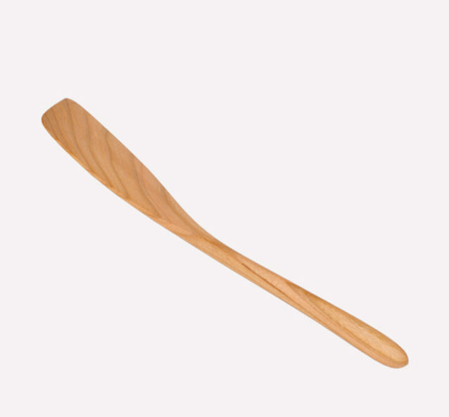 Cherry Wood Left Handed Medium Spatula 10"