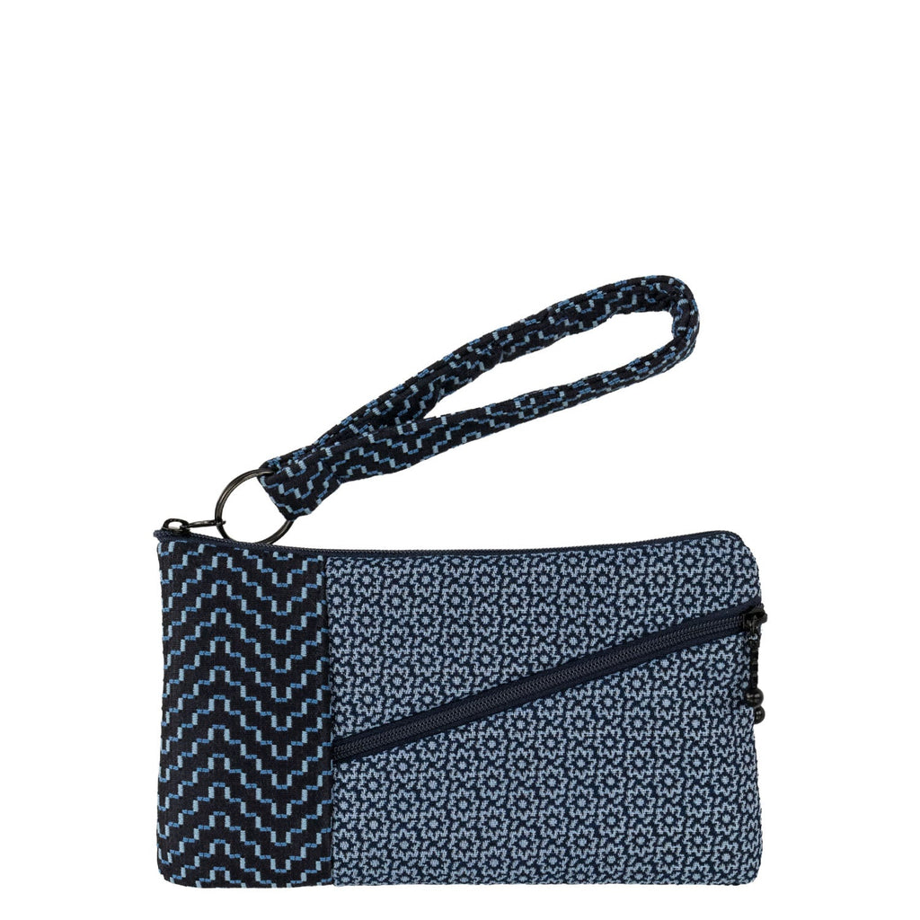 Maruca Beetle Wristlet in Lantana Denim