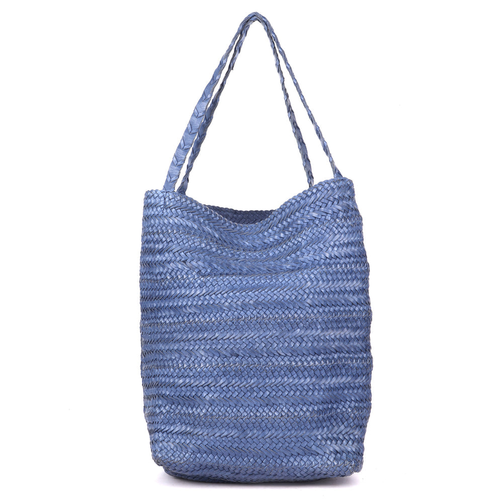 Studio Leather Tote in Ink