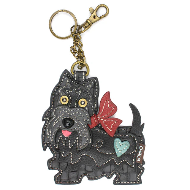 Scottie Coin Purse and Key Chain