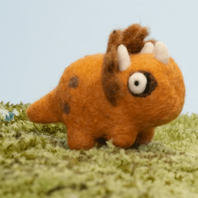 Triceratops Woolie Ornament