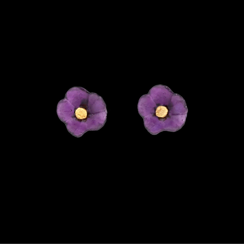 Petunia Post Earrings by Michael Michaud