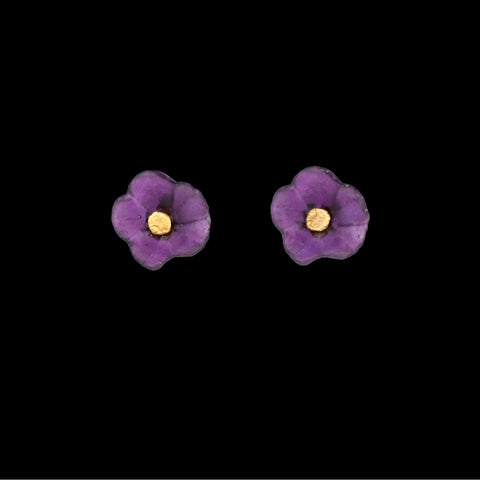 Petunia Post Earrings by Michael Michaud