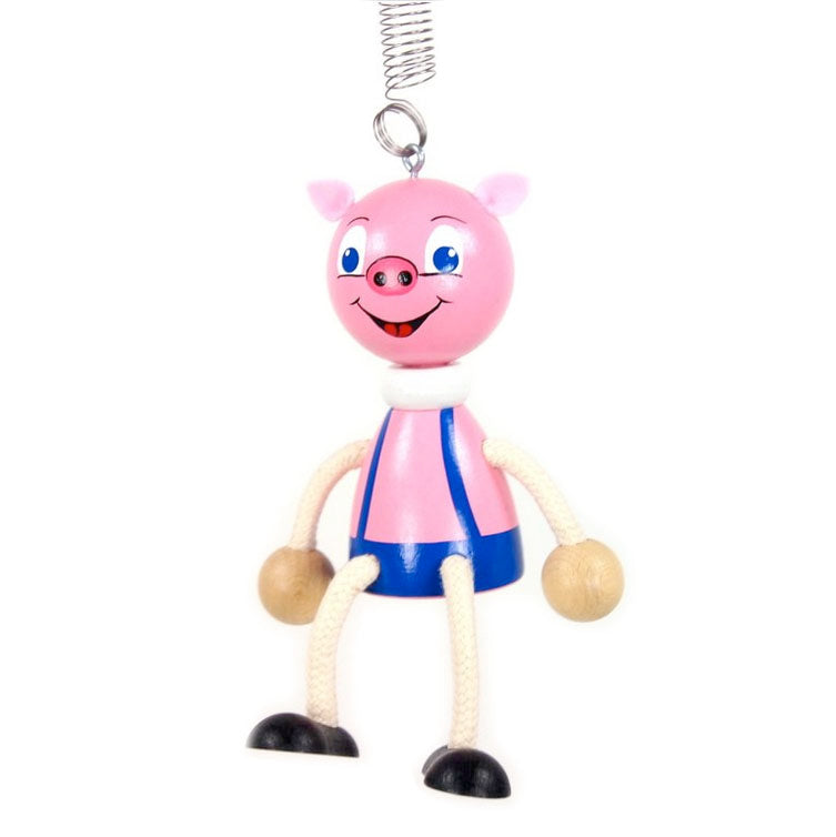 Piggy Wooden Handcrafted Jumpie