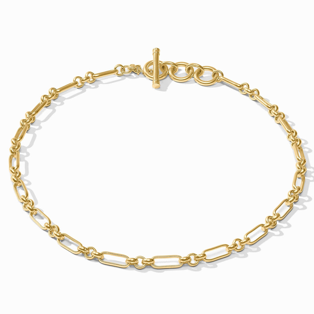 Colette Link Necklace in Gold by Julie Vos